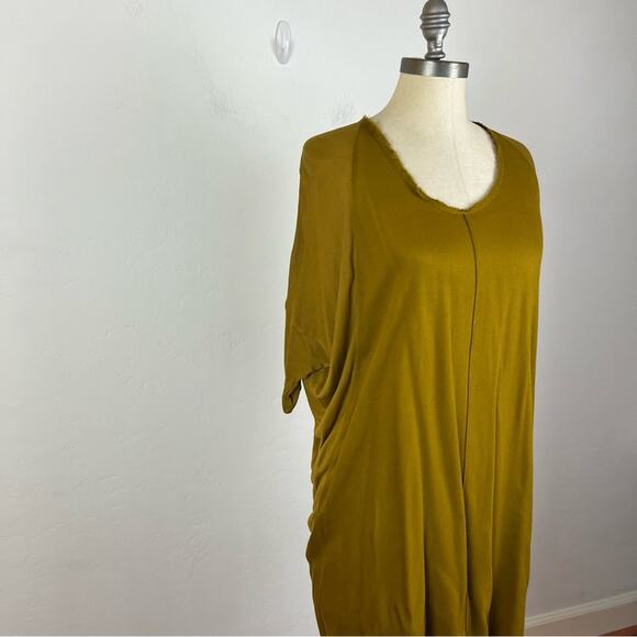 Raquel Allegra Mustard Shift Dress - Picture 2 of 9